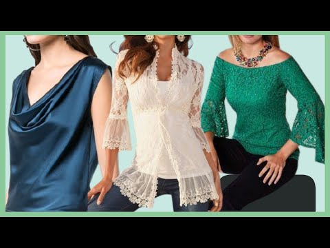 BLUSAS ELEGANTES Y BONITAS DE MODA 2022/ BLUSAS MODERNAS ELEGANTES Y FINAS DE MODA 2022 /TENDENCIAS