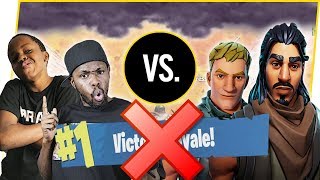 2V2 FOR THE WIN! EPIC CHOKE?? - FortNite Battle Royale Ep.45