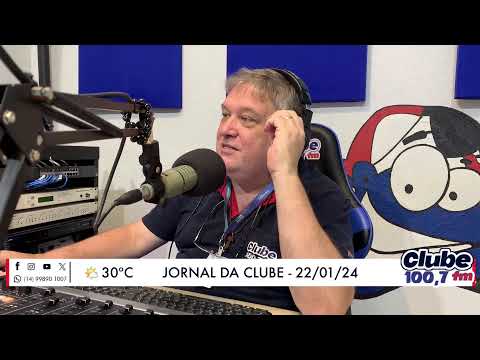 Jornal da Clube - 22/01/24 - Edição do Almoço