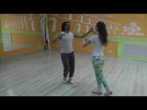 Zouk Class 03.04.14 at Brazuka Dance School - Wakko, Oksana