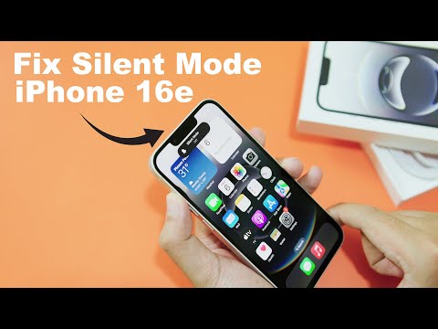 How to Fix Silent Mode Not Working on iPhone 16e