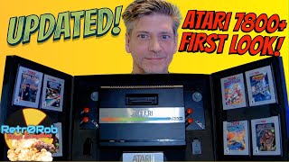 Atari 7800+ Unboxing, First Impressions and Gameplay