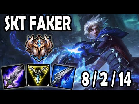 Faker EZREAL vs GALIO [ MID ] Lol Challenger Korea
