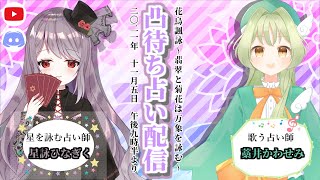 [視聴者参加型]星詠ひなぎくの凸待ち占い配信with藁井かわせみ【ボイスチャットでリアルタイム鑑定】