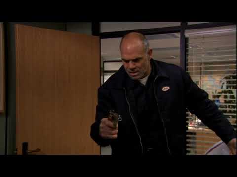 The Office S07E17 Threat Level Midnight Opening Scene