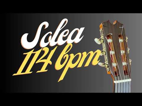 Base de Estudio de SOLEA - 114 bpm - Guitarra Flamenca