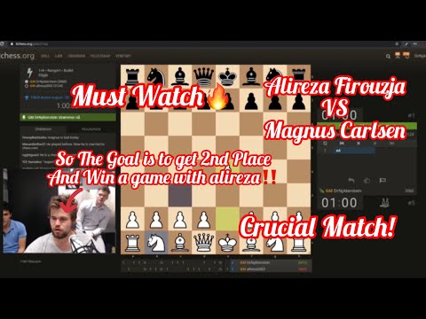 Alireza Firouzja Crushes Magnus Carlsen in a Bullet Game‼️ #Chess #viral #Magnus #Firouzja #Carlsen