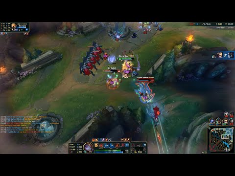 Azir Ulti Bugs (Nidalee is flying and Poppy getting 5 sec stun)