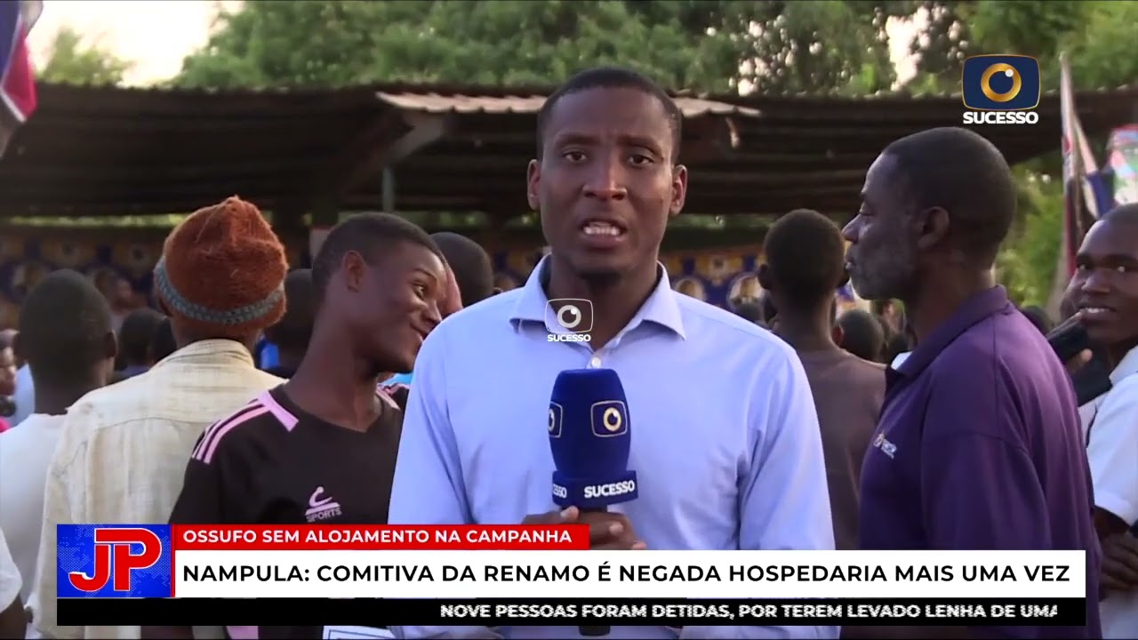COMITIVA DA RENAMO É IMPEDIDA DE SE HOSPEDAR EM NAMPULA E PRM TENTA BARRAR COMÍCIO