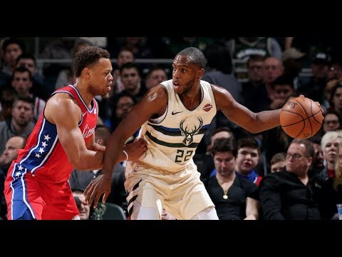 Khris Middleton Drops 19 Points vs 76ers | 1.29.18