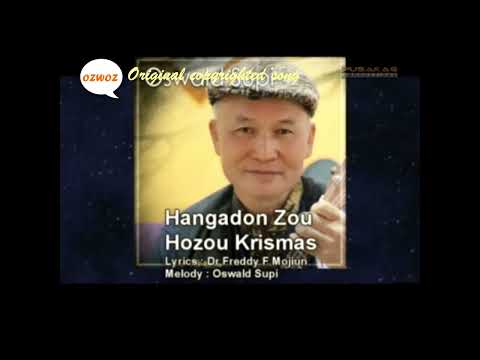 KARAOKE = HANGADON HOZOU KRISMAS  by OSWALD OSSIMA =21 DEC 2014