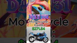 Day 131 | Opening Pokémon Packs to Buy a Motorcycle | Chaos Rising #pokemon #motorcyclechallenge