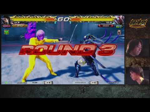 Tekken 7 3v3 Team Nobi/Yuu/Take vs Ao/Kari/Tanukana 【闘神祭2017 CHAMPIONS CARNIVAL】