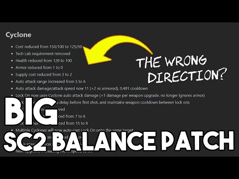 Game-Changing SC2 Balance Patch: Cyclone and Mothership Revamp!