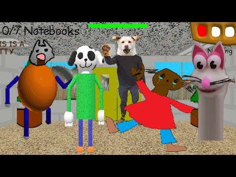 Dahgi's basics in being a dog and math - Baldi's Basics V1.4 Mod