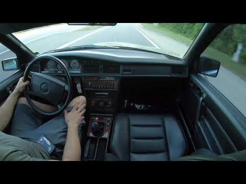 1987 Mercedes-Benz 190E 2.3-16V 5-Spd Driving