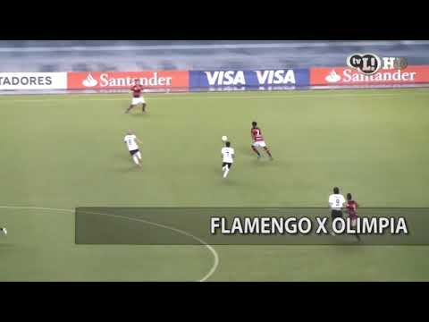 Flamengo 3 x 3 Olímpia | Libertadores 15/03/2012 | Melhores momentos