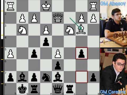 GM Nijat Azad Abasov vs Fabiano Carauna 0-1| opening A45 Trompowsky | FIDE world cup | Bako 2023