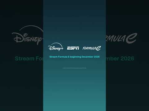 An all new faster car ⚡️Formula E, live on Disney+