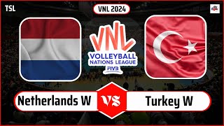 Netherlands vs Turkey | FIVB Volleyball Women