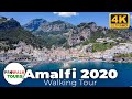Amalfi Italy Walking Tour 4K With Captions