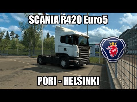 Scania R420 Pori to  Helsinki