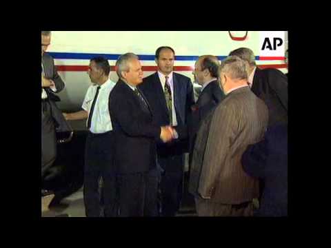 RUSSIA: SERBIAN PRESIDENT SLOBODAN MILOSEVIC VISIT