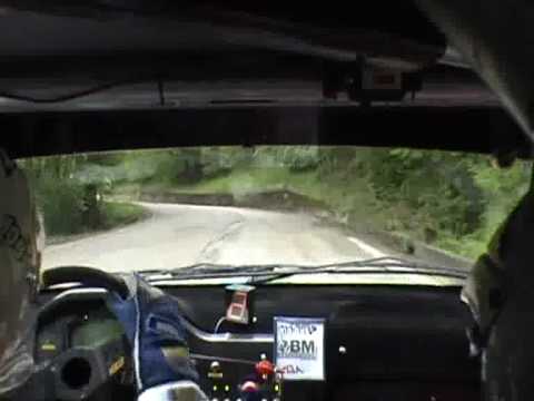 RALLY CITTA' DI SCHIO 2010 CAMERA CAR CON CRASH BALDESSARINI-ANDRIAN