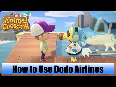 Animal Crossing: New Horizons – How to Use Dodo Airlines to Fly to other Islands