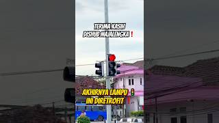 Download lagu AKHIRNYA LAMPU MERAH 🚦 INI DIRETROFIT‼️ #trafficlight #lampumerah #lampulalulintas #apill #dishub mp3