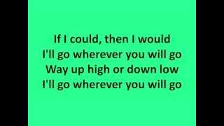 Boyce Avenue - Wherever you will go (Lyrics)