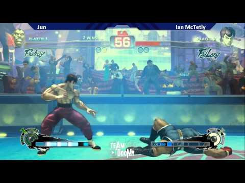 SF25 SSF4AE2012 tournament JunDP Fei Long vs Ian Mc Tetly Balrog