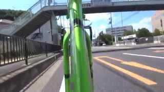 preview picture of video 'Japanese Fat cyclist GO !  3 -A new attempt.-'