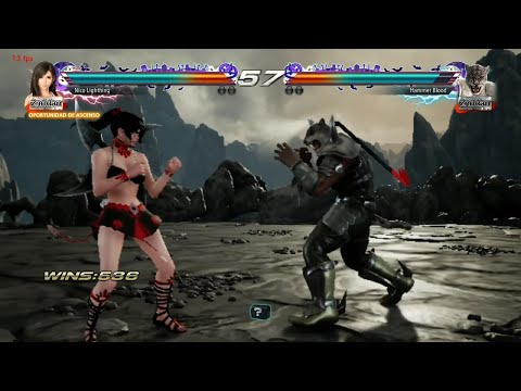 386_1 Josie Ryona vs Armor King - Tekken 7 ( Anakin x24 ) sin Grafica Dual