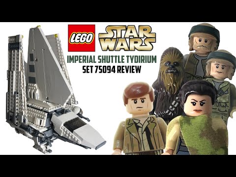LEGO STAR WARS Imperial Shuttle Tydirium Set 75094 REVIEW