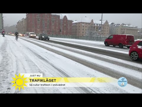Risk för kaos i trafiken - Nyhetsmorgon (TV4)