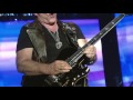 Neal Schon of Journey plays National Anthem