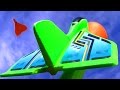Stomp Rocket Powered Glider Cheap Fun Toy Matchbox Jet Plane Crash