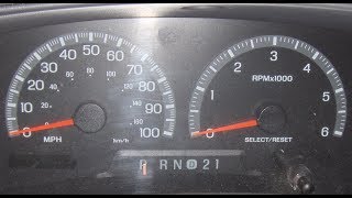 Ford F 150 turn signals not working diagnosis. Done on a 2001 F 150