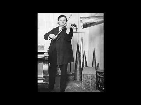 Eugene Ysaye (violin) - Lointain Passe: Mazurka (Ysaye) (1912)