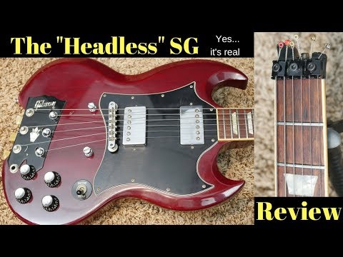 The Gibson "Headless SG" is Real! | See the Meme Up-Close For the First Time  | Review + Demo Video