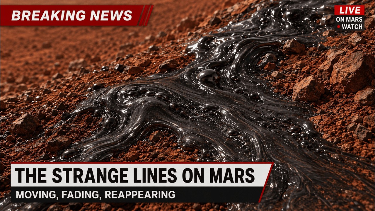 NASA Detected Rivers of Unknown Substance on Mars