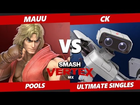 Smash Vertex Pools - TZ | CK (ROB) Vs. PS | Mauu (Ken) Smash Ultimate - SSBU