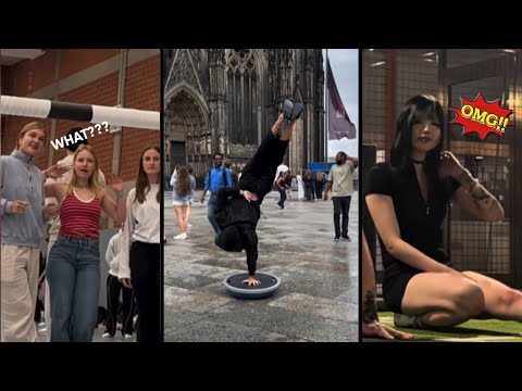 People reaction to crazy Calisthenics skills🥶🥶