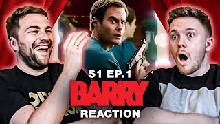 BARRY S1 EP1 - FIRST TIME REACTION!!