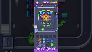 Pixel flow Level 136 hard Walkthrough Solution
