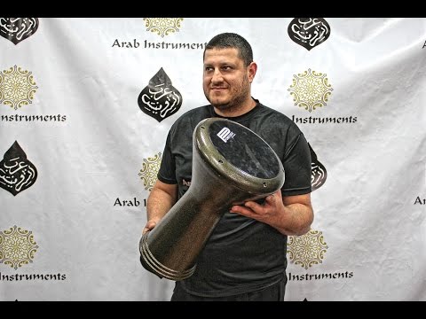 The Gold Black Darbuka & Power Beat Black Skin