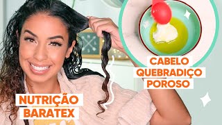 CABELO QUEBRADIÇO E POROSO A MELHOR NUTRIÇÃO CASEIRA PRO CRONOGRAMA CAPILAR | EP.3 JULIANA LOUISE