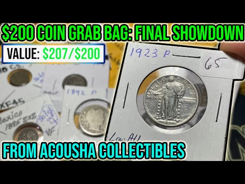 Grand Finale: $200 Rare Coin Grab Bag Unboxing vs. @Silverpicker (All The Marbles) - Who Will Win?!