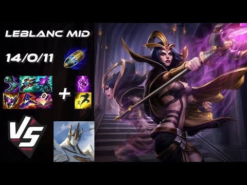 MID LeBlanc vs Galio - EU Grandmaster Patch 14.16